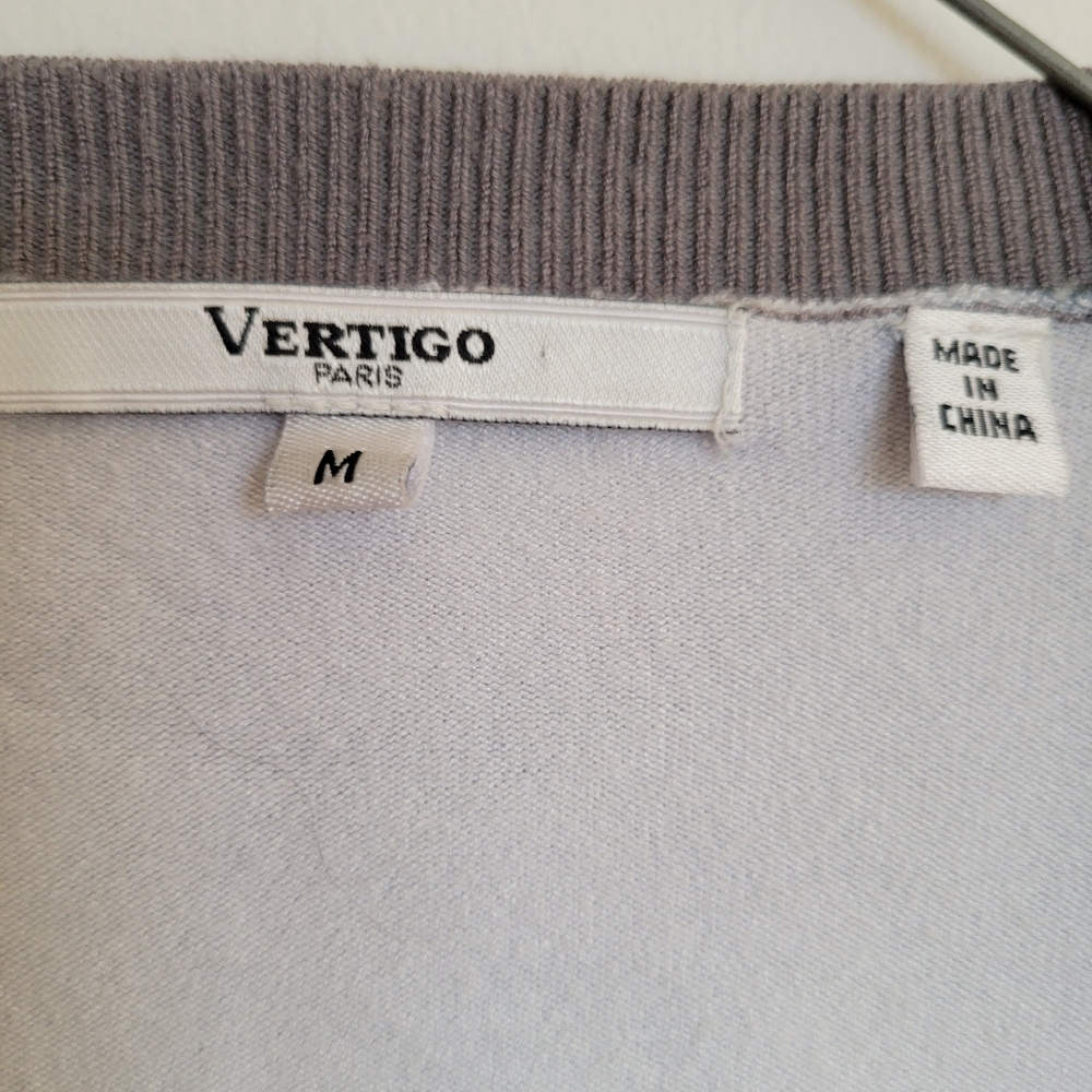 Vertigo Paris Silk Floral Cardigan with Butterfly Accents, Size: Medium - Picture 8 of 16